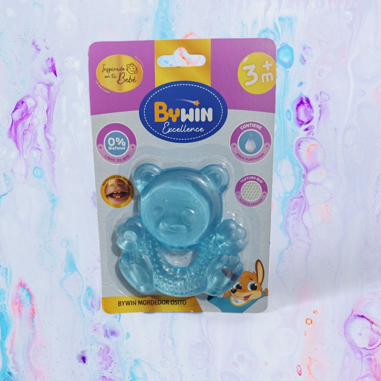 Mordedo Osito Celeste
