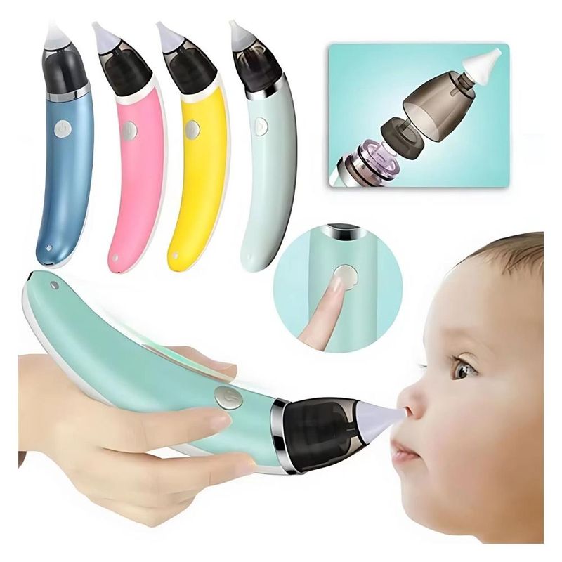 Aspirador Nasal Electrico Verde